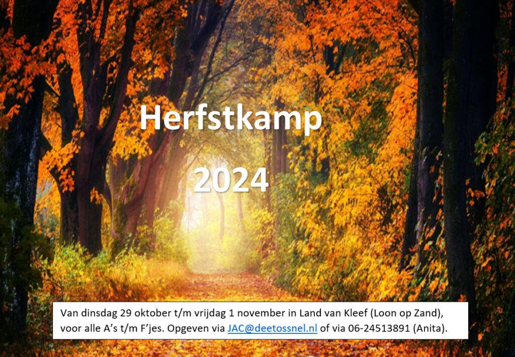 Herfstkamp 2024 &#8211; Update