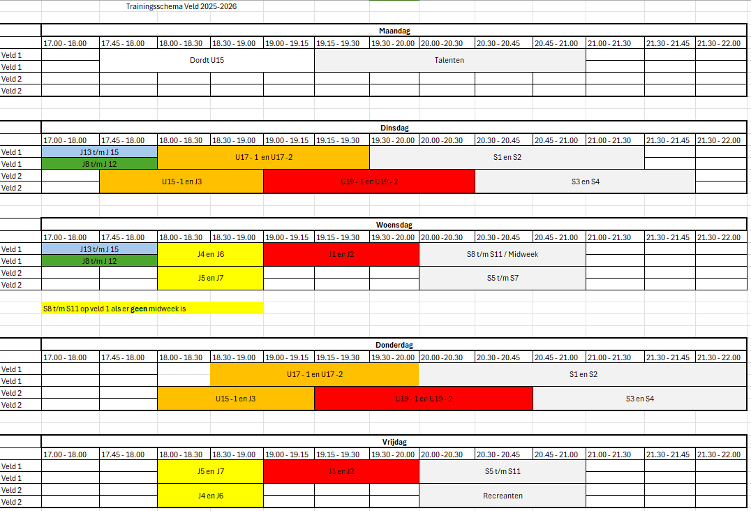 trainingsschema-veld-2025-2026